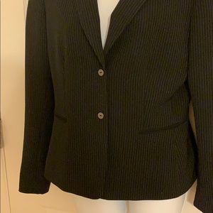 Tahari Blazer Pinstripe